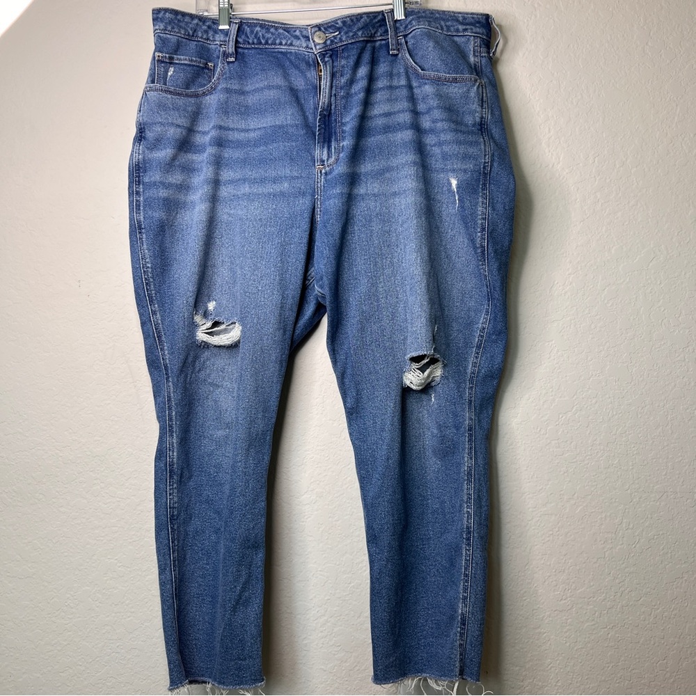 Hollister‎ Curvy Ultra High-Rise Mom Jeans Women 20S / W35 Short Casual